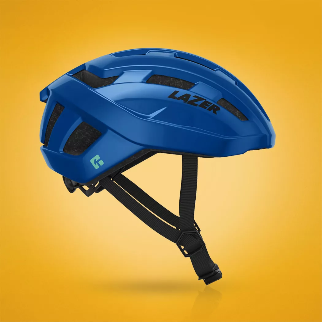 Kask na rolki - Lazer Tempo KinetiCore niebieski