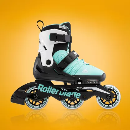 Rolki Rollerblade Microblade 3WD morsko-białe