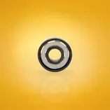 Łożyska hybrydowe czarne Stelior White Ceramic do rolek (16 szt.)