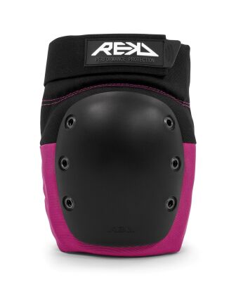 Ochraniacze na Rolki - Ochraniacze na kolana REKD Ramp czarno-różowe