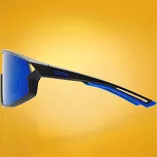 Okulary przeciwsłoneczne UVEX Skyryse Black Matt / Mirror Blue