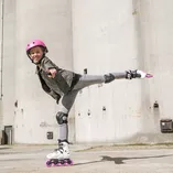 Rolki Rollerblade Apex G biało-różowe