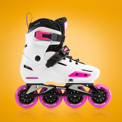 Rolki Rollerblade Apex G biało-różowe