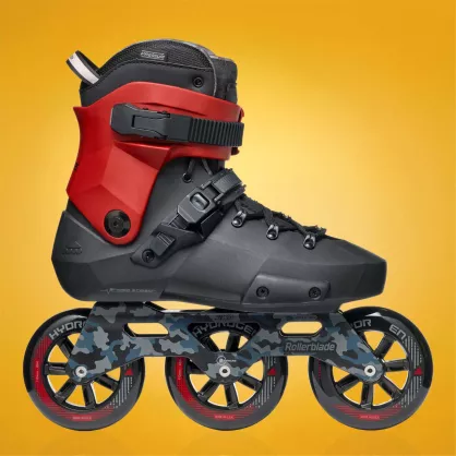 Rolki Rollerblade Twister 110 czarno-czerwone