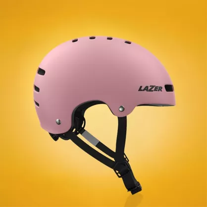 Kask Lazer One+ różowy mat