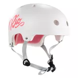 Kask Rio Roller Script biały mat - 2