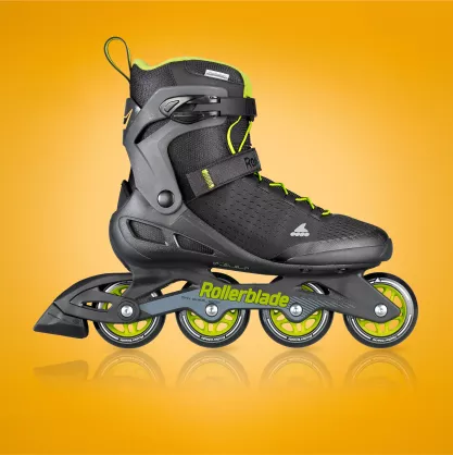 Rolki Rollerblade Zetrablade Elite czarno-limonkowe