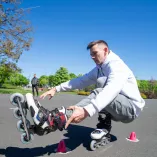Nauka jazdy na rolkach Poznań - Zajęcia indywidualne freestyle slalom