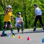 Nauka jazdy na rolkach Poznań - Zajęcia indywidualne freestyle slalom