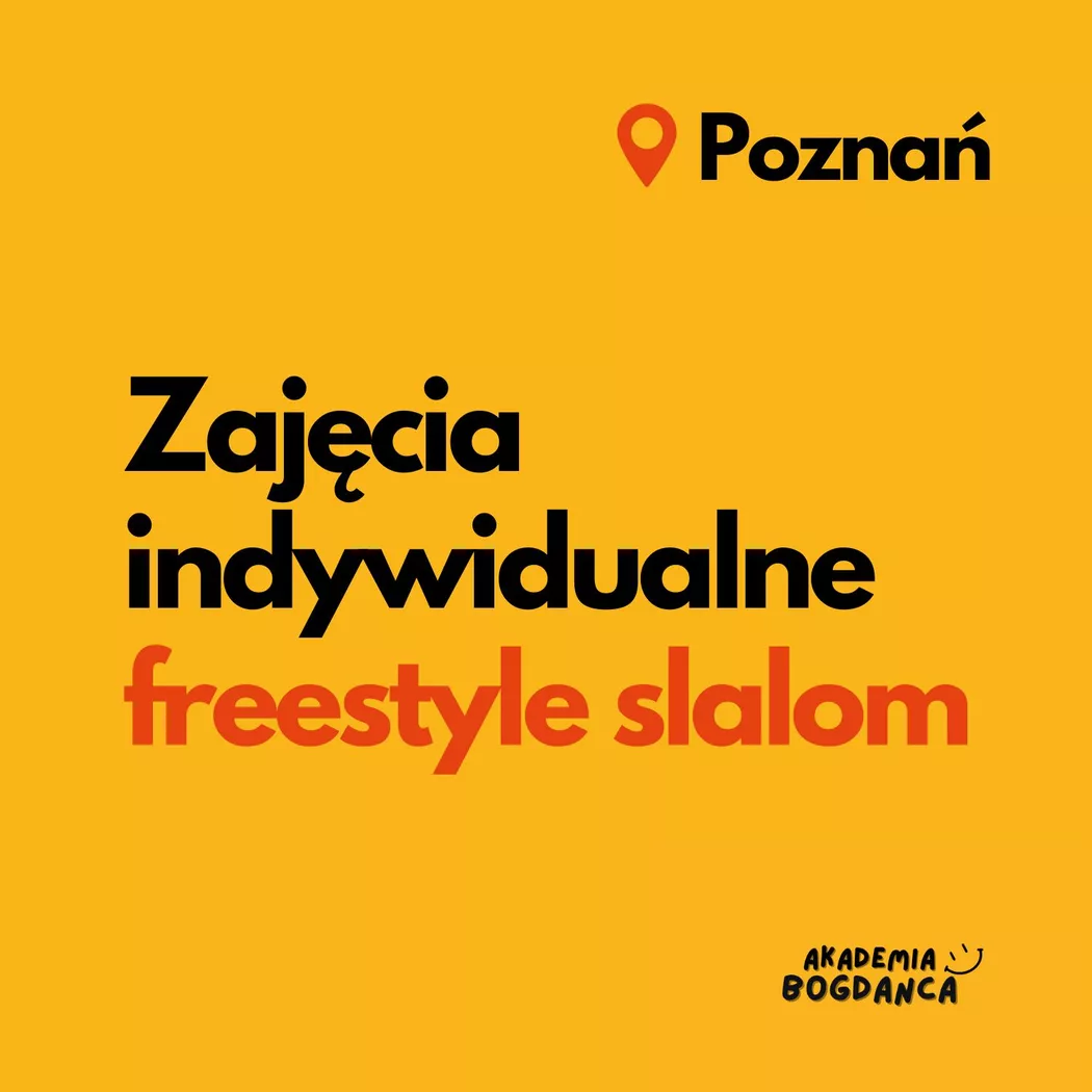 Nauka jazdy na rolkach Poznań - Zajęcia indywidualne freestyle slalom