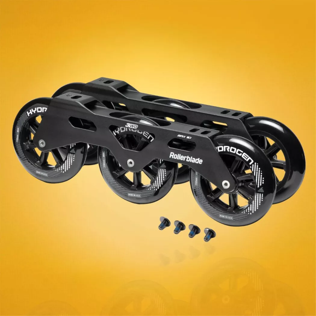 Kółka do Rolek + Szyny do Rolek - Rollerblade Urban Pak 3x110mm
