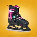 Łyżwy dziecięce regulowane Bladerunner Micro XT Ice G czarno-różowe