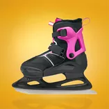 Łyżwy dziecięce regulowane Bladerunner Micro XT Ice G czarno-różowe