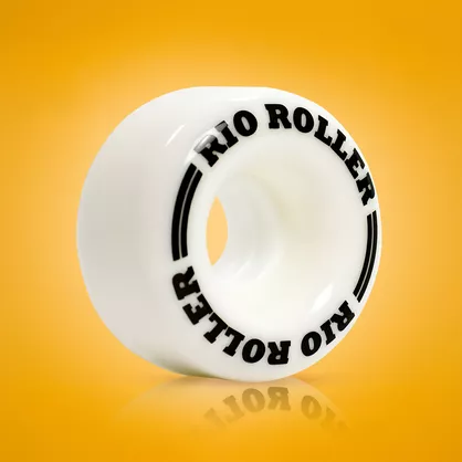 Kółka do wrotek Rio Roller Coaster 62x36mm/82a białe (4 szt.)