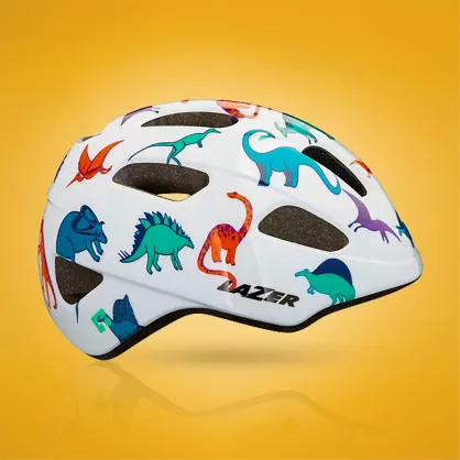 Kask na rolki - Lazer PNut KinetiCore Dinozaury