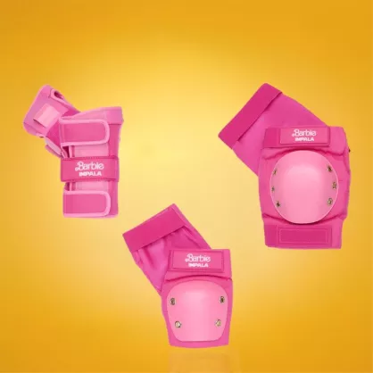 Ochraniacze dziecięce Impala Kid's Protective Set Barbie różowe (3 pak)