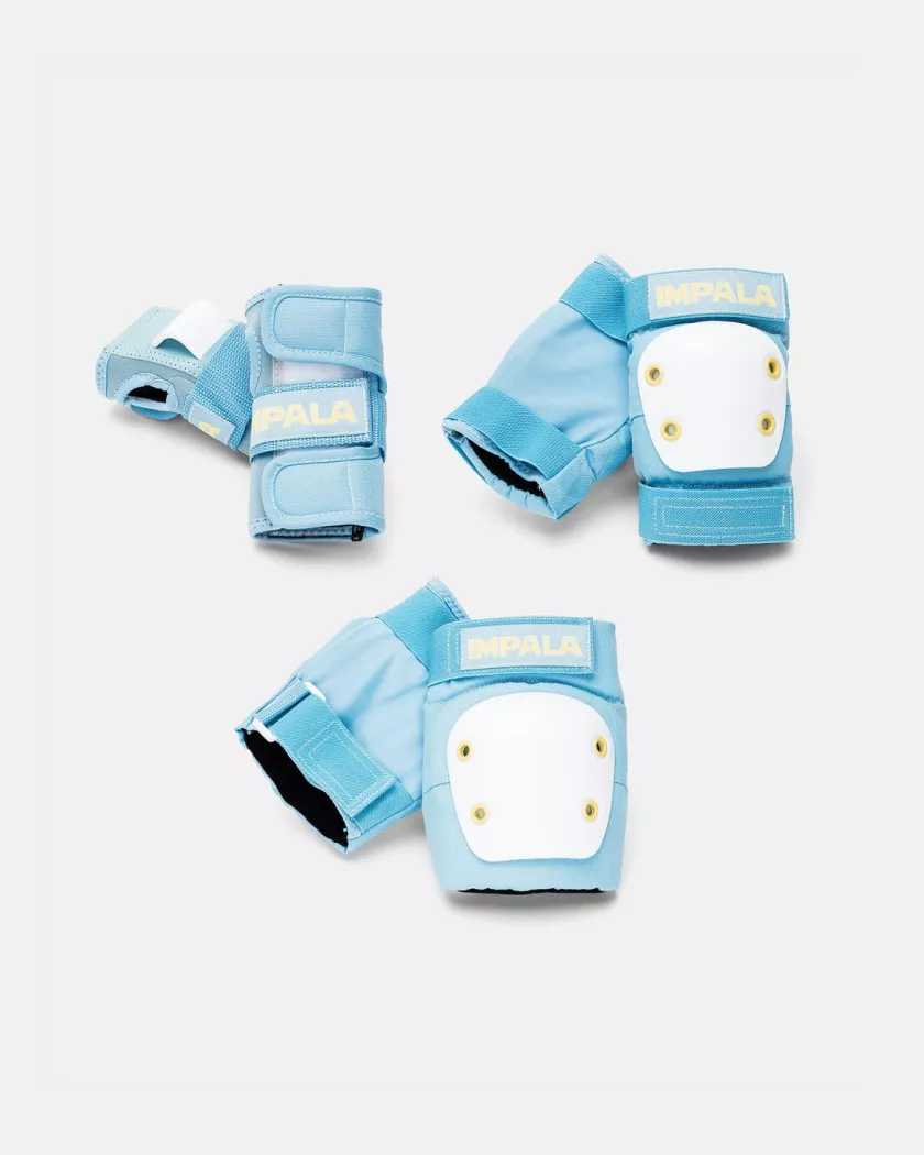 Ochraniacze dziecięce Impala Kid's Protective Set błękitno-żółte (3 pak)