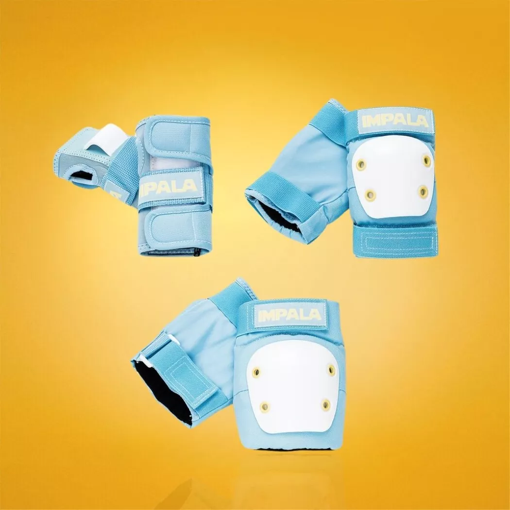 Ochraniacze dziecięce Impala Kid's Protective Set błękitno-żółte (3 pak)