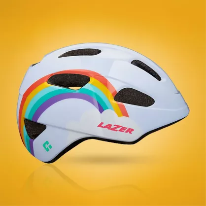 Kask na rolki - Lazer PNut KinetiCore Tęcza