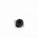 Śruba górnej klamry z nakrętką FR Top Buckle Screw czarna