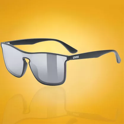 Okulary UVEX Heyday Black Matt / Smoke