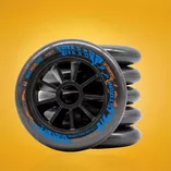 Kółka do rolek na deszcz MPC Storm Surge 125mm XGrip (6 szt.)