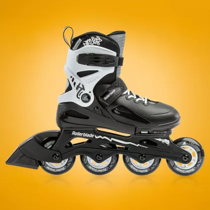 Rolki Rollerblade Fury czarno-białe