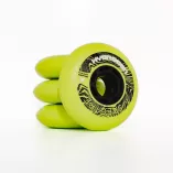 Kółka do rolek Rollerblade Hydrogen Spectre 80mm/85a limonkowe (4szt.)