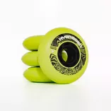 Kółka do rolek Rollerblade Hydrogen Spectre 80mm/85a limonkowe (4szt.)