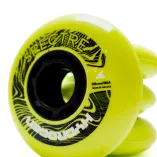 Kółka do rolek Rollerblade Hydrogen Spectre 80mm/85a limonkowe (4szt.)