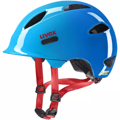 Kask dziecięcy Uvex Oyo oceaniczny błękit połysk (Ocean Blue)