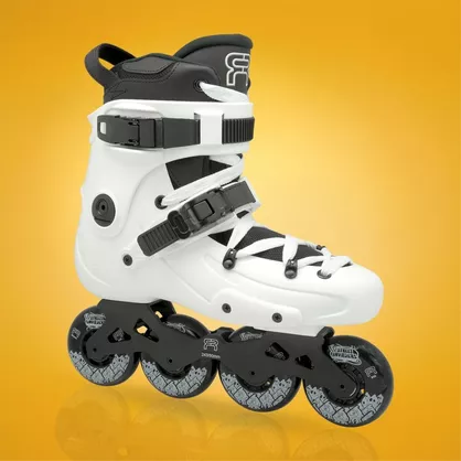 Rolki FR Skates FR1 80 białe