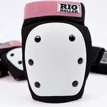 Ochraniacze na Rolki – Ochraniacze Rio Roller 3-pak czarno-różowe - 4