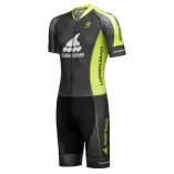 Kombinezon do jazdy szybkiej Rollerblade Race Suit czarno-limonkowy