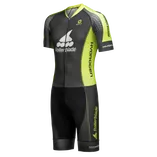 Kombinezon do jazdy szybkiej Rollerblade Race Suit czarno-limonkowy