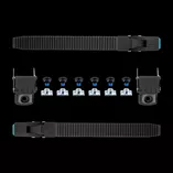 Klamry górne do rolek FR Safety Top Buckles morskie