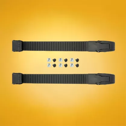 Klamry górne do rolek FR Safety Top Buckles czarne