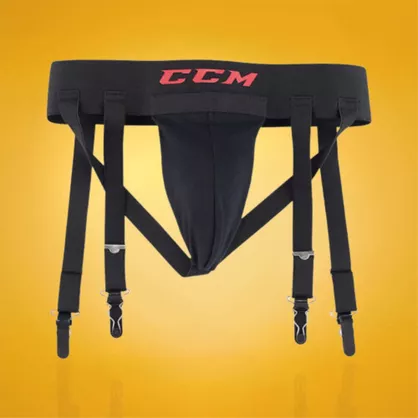 Suspensor z paskami CCM Jock Combo YTH