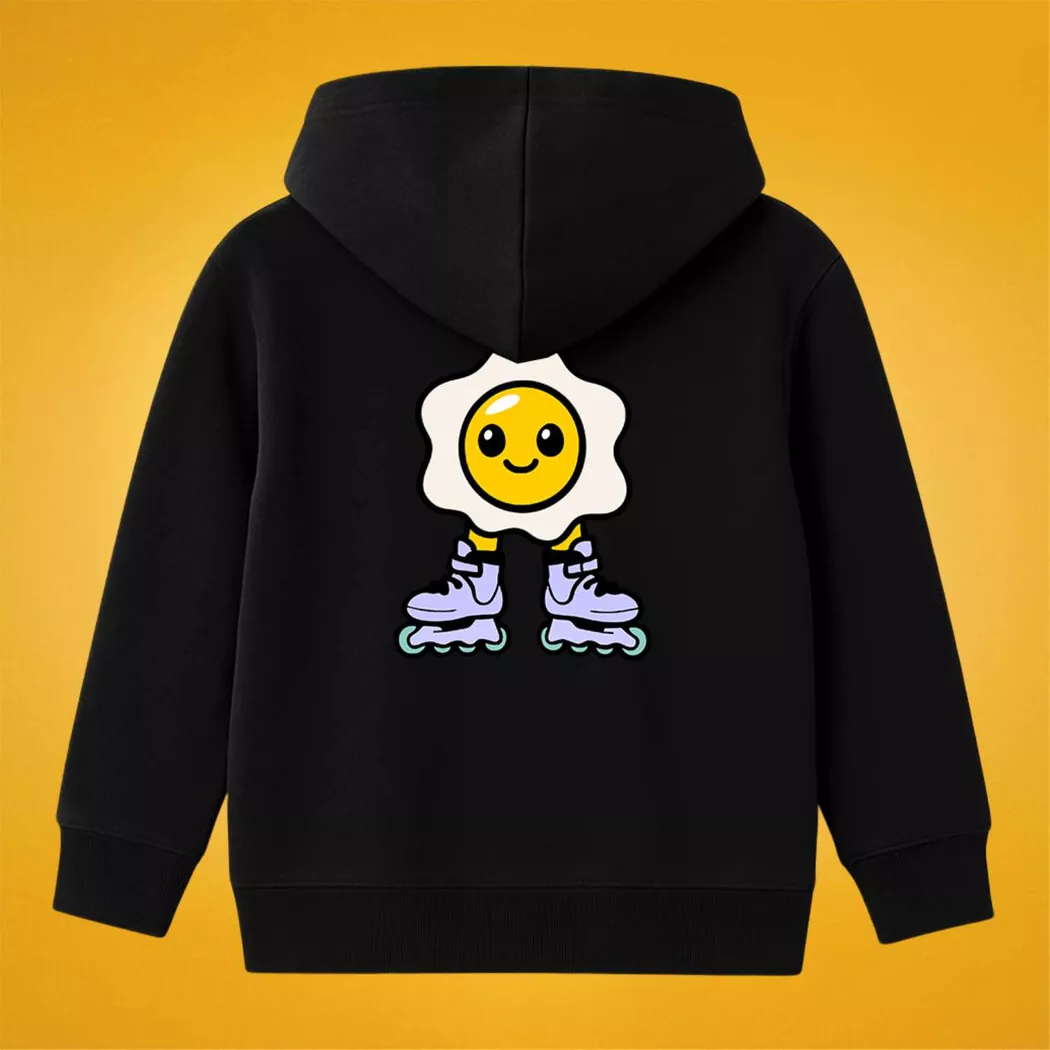 Bluza z kapturem Bumpie Crew Jajko na rolkach