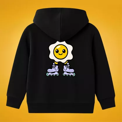 Bluza z kapturem Bumpie Crew Jajko na rolkach