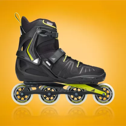 Rolki Rollerblade RB XL czarno-limonkowe