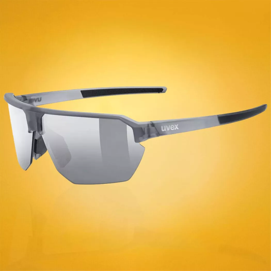 Okulary przeciwsłoneczne UVEX Vectiv set Smoke Matt / Smoke