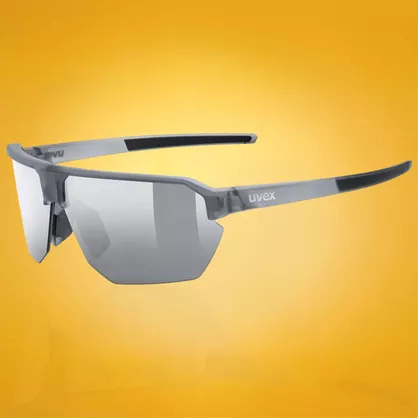 Okulary przeciwsłoneczne UVEX Vectiv set Smoke Matt / Smoke