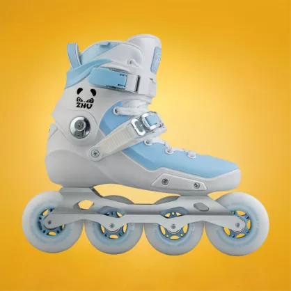 Rolki FR Skates Neo 1 LZ Promodel Linda Zhu biało-błękitne