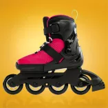 Rolki Rollerblade Microblade różowo-czarne