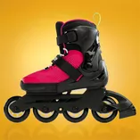 Rolki Rollerblade Microblade różowo-czarne