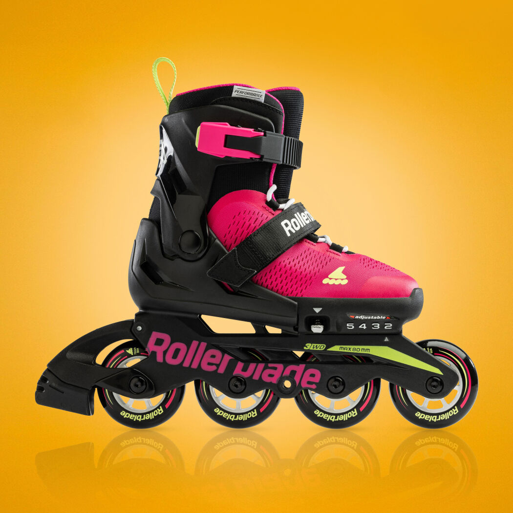 Rolki Rollerblade Microblade G czarno-czerwone