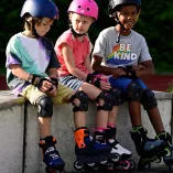Rolki Rollerblade Microblade Free 3WD G szaro-różowe