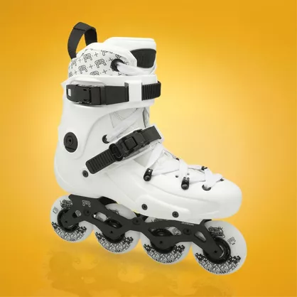 Rolki FR Skates FR1 80 Deluxe Intuition 2023 białe