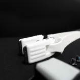 Klamry górne do rolek FR Safety Top Buckles białe